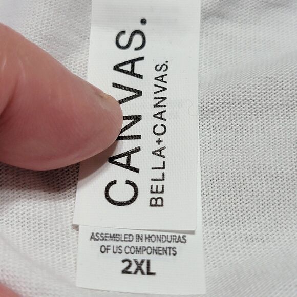 Bruno Mars SS White Unisex Tee Bella+Canvas - Size 2XL - Picture 4 of 5